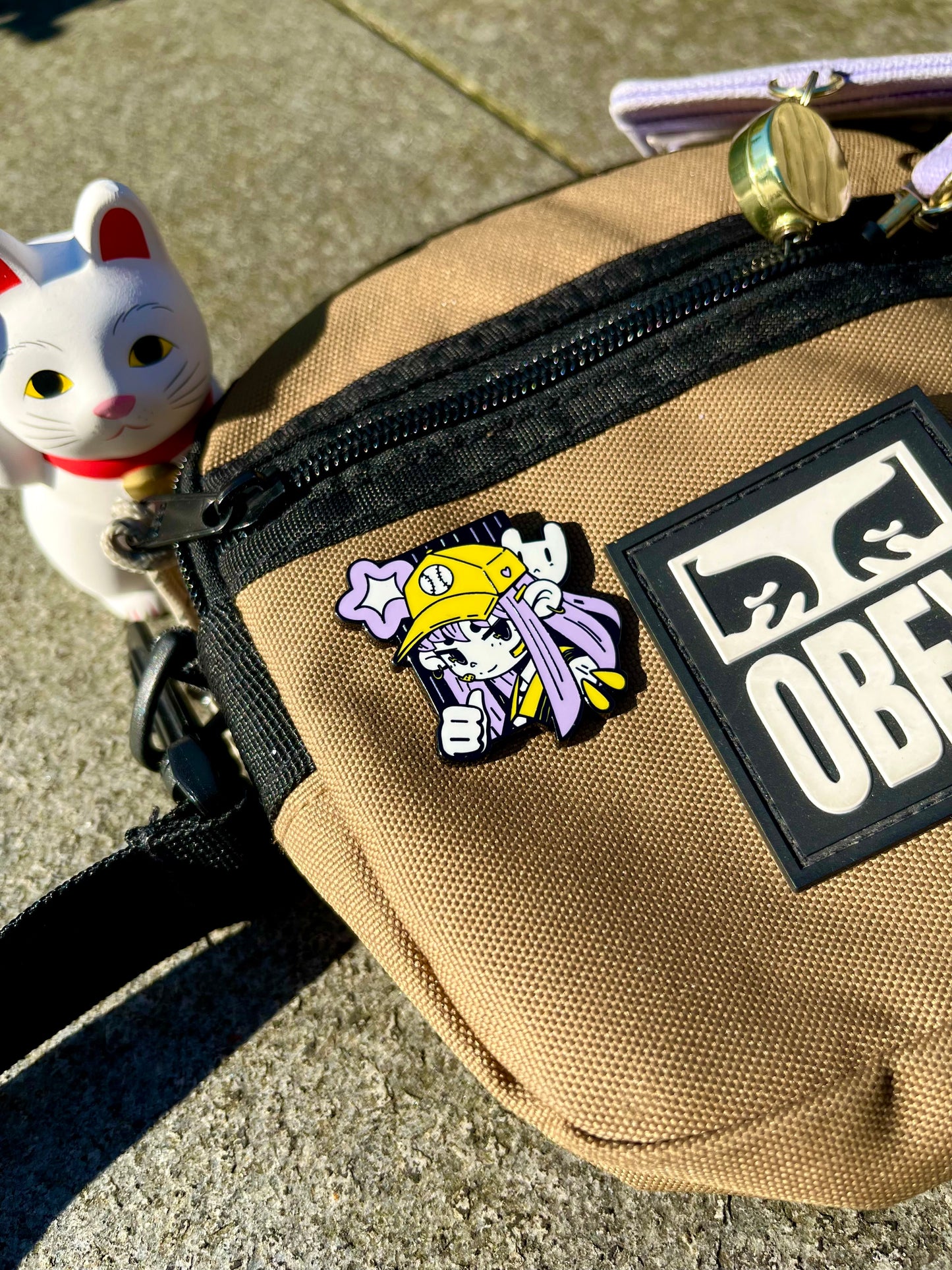 BASEBALL HARD ENAMEL PIN 3 LEFT