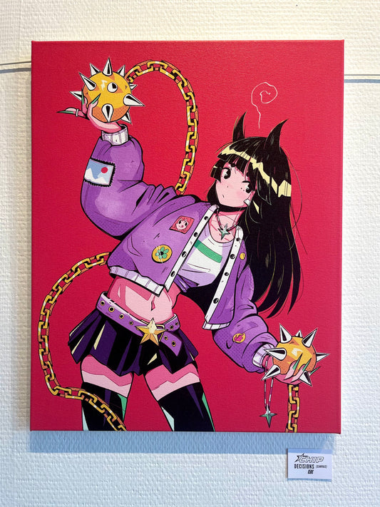 DECISIONS 1/1 CANVAS PRINT