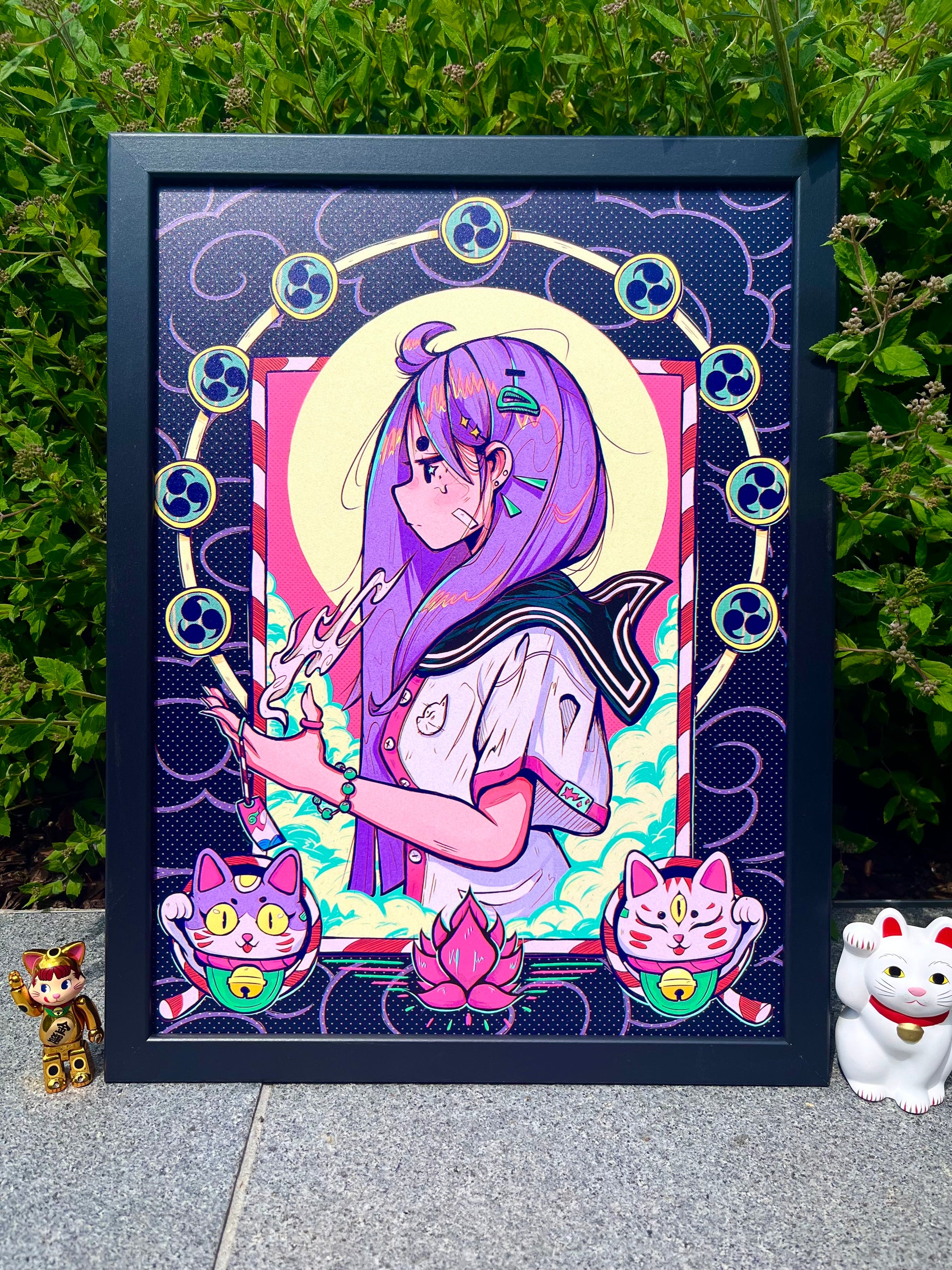 BALANCE LIMITED FRAMED FINE ART PRINT HANDSIGNED AND NUMBERED Chip