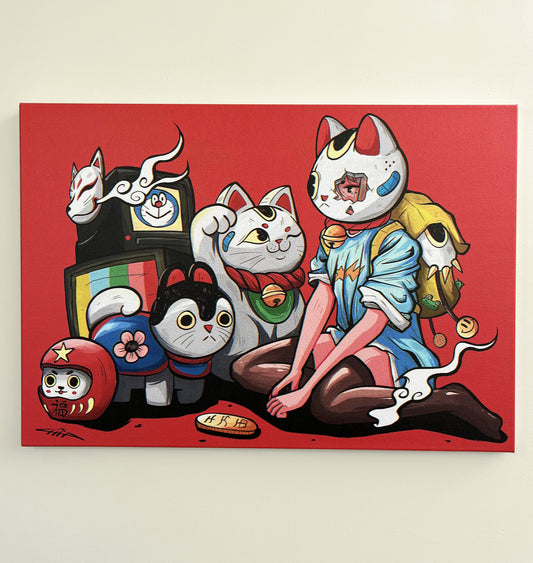 Lucky 1/1 Canvas Gallery Exclusive PRE SALE