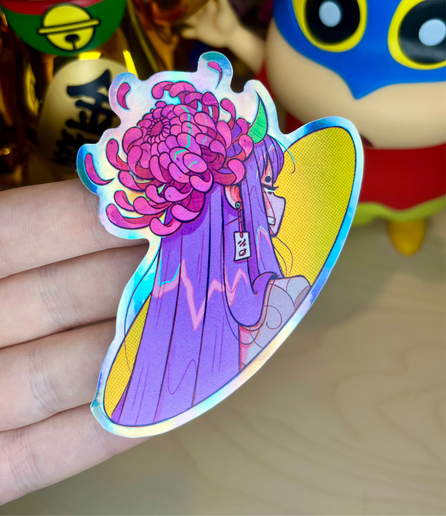 FLOWER MICROTEXTURE STICKER