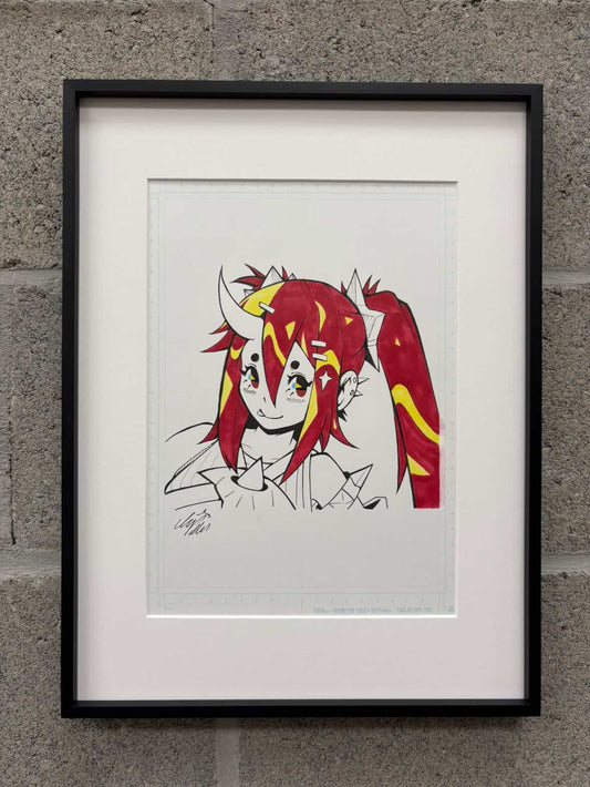 RED 1/1 TRADITIONAL INK