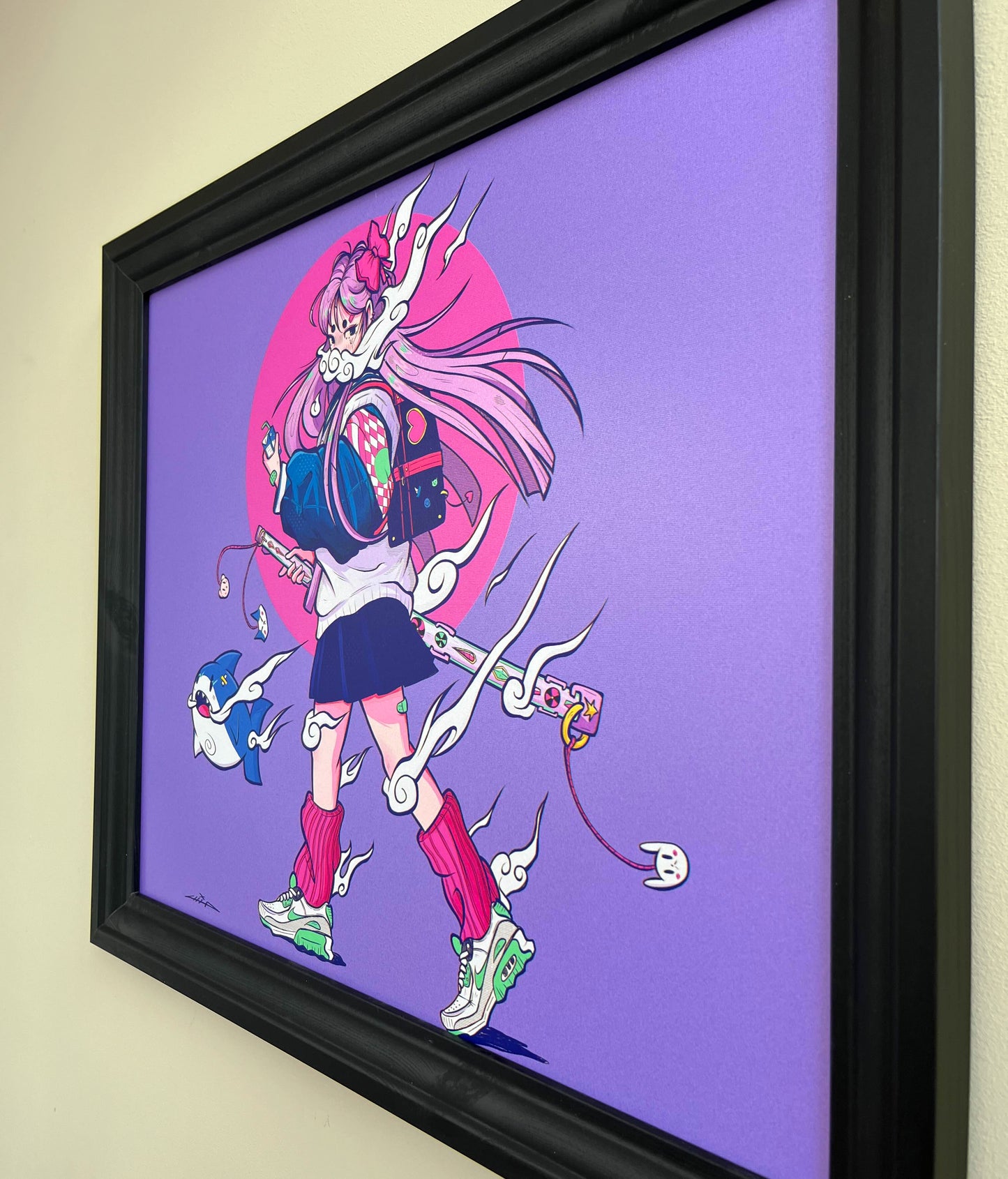 Shark Girl 1/1 Print Gallery Exclusive PRE SALE