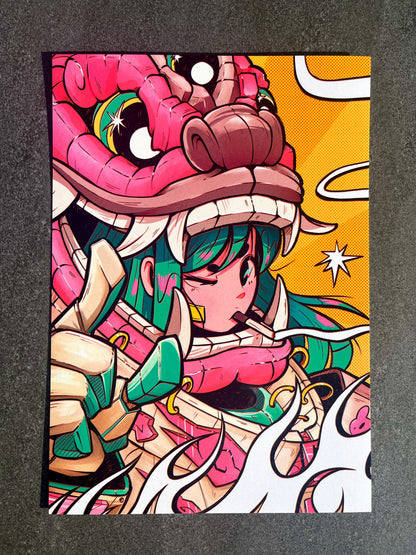 SUIT UP! A4 FINE ART PRINT