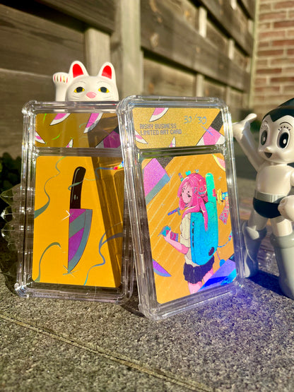 Risky Business | Numbered & Cased Limited Art Card