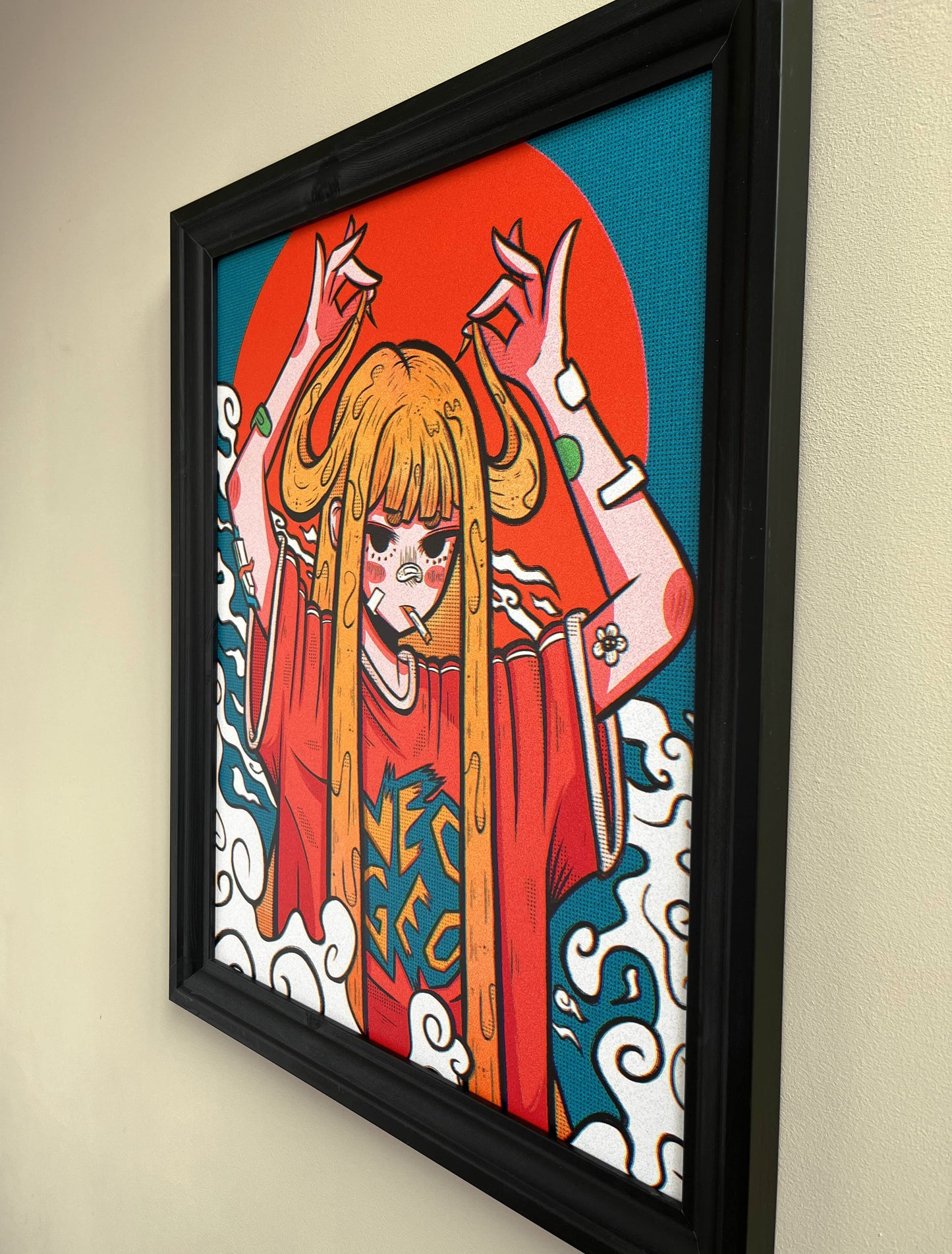 Devil Girl 1/1 Print Gallery Exclusive PRE SALE