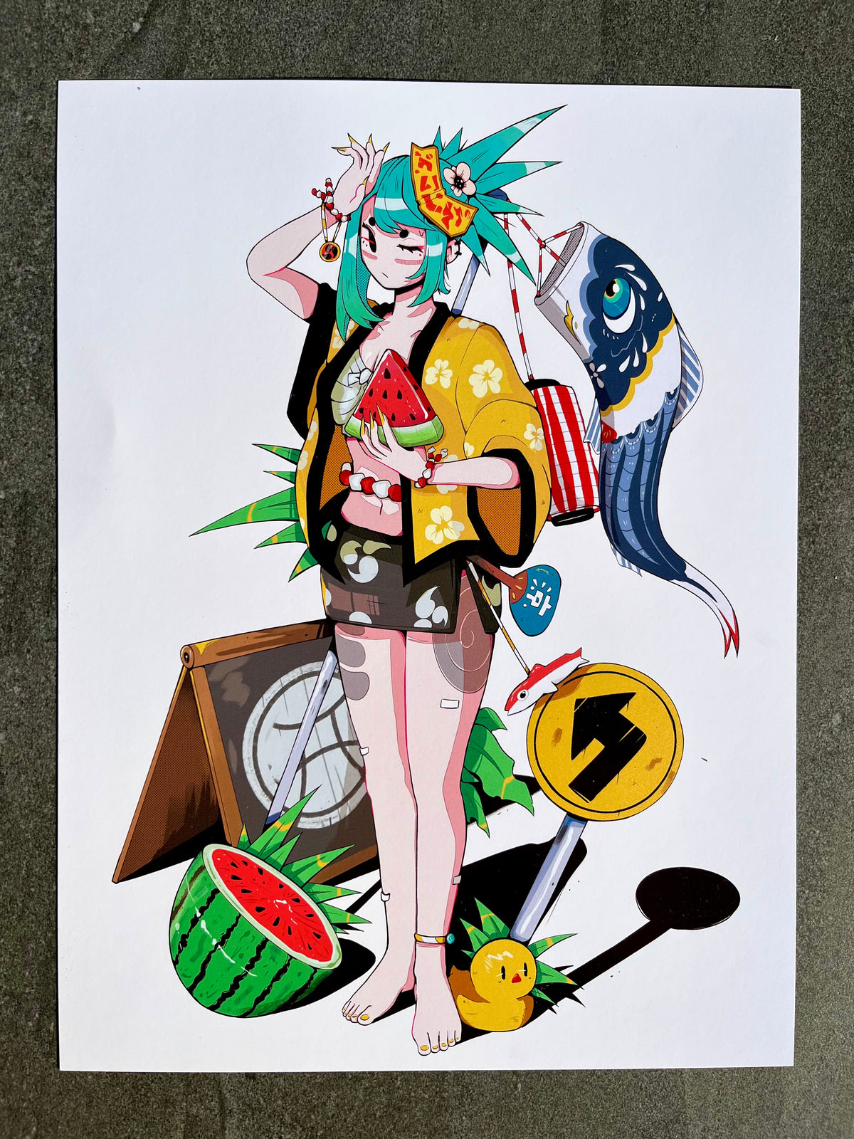 Summer Fine Art Print | 30x40cm