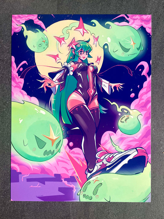 TRICKSTER SIGNED AND NUMBERED FINE ART PRINT GLOSSY MATTE EFFECT 30x40