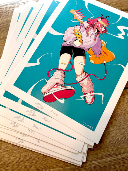 FLOW FINE ART PRINT | SIGNED + NUMBERED