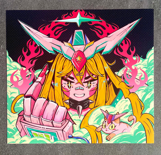 SUPERCHARGE FINE ART PRINT