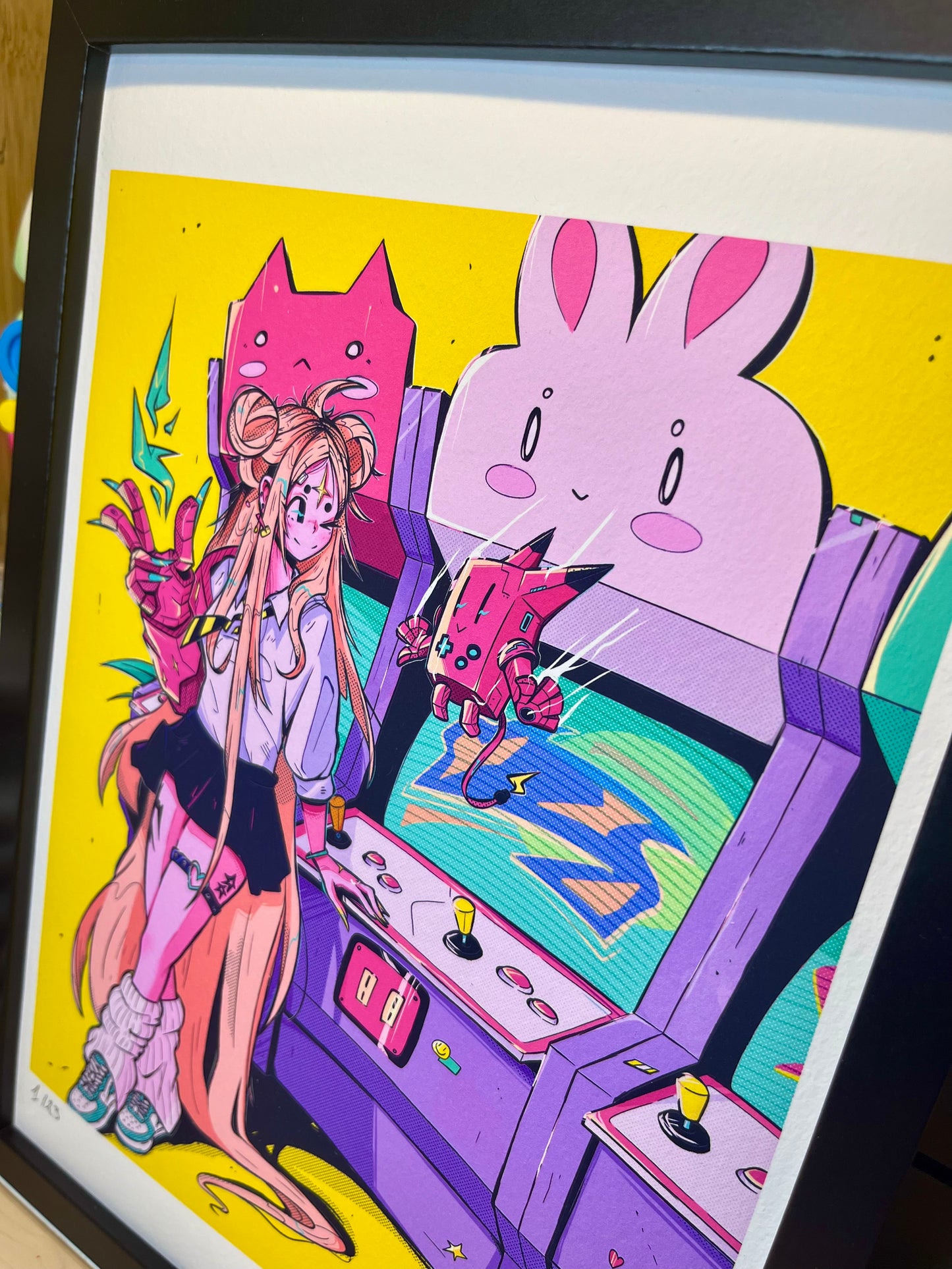 ARCADE GICLEE PRINT LTD. EDITION - SIGNED AND NUMBERED