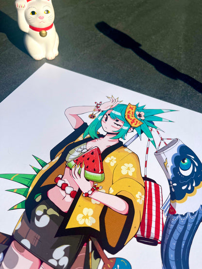 Summer Fine Art Print | 30x40cm
