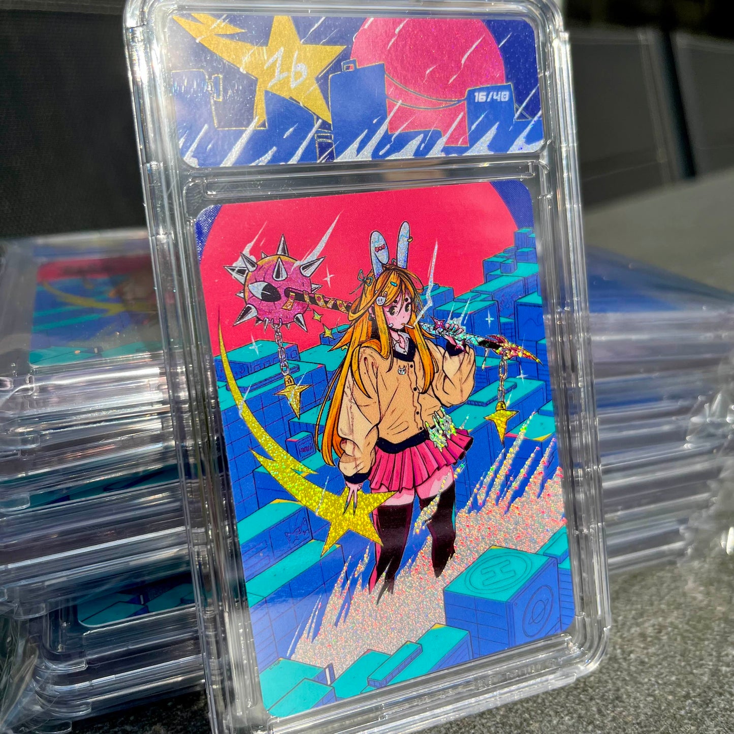 MORNINGSTAR NUMBERED ART CARD 1 LEFT