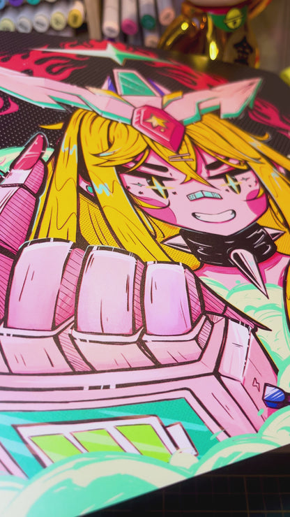 SUPERCHARGE FINE ART PRINT